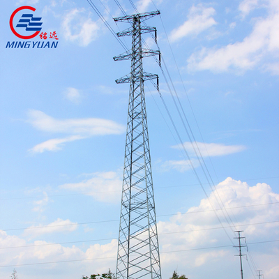 132kv Torre de transmisión eléctrica de alta tensión alta tensión