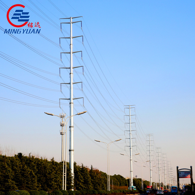 las telecomunicaciones monopolares octagonales para uso general de acero de los 9-100m poste se elevan