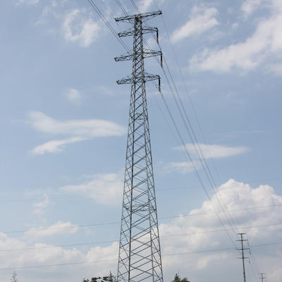 Torre angular de alto voltaje galvanizada de las líneas eléctricas eléctricas de la torre de Q235b