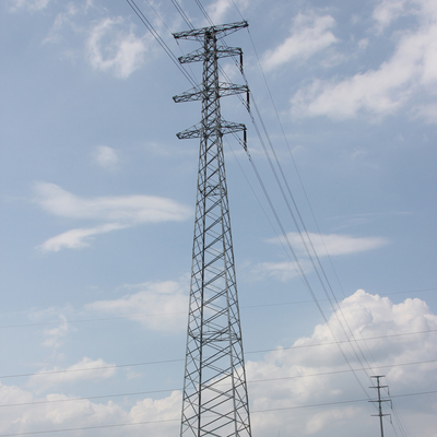 el ángulo de acero de la torre de la línea de transmisión eléctrica de 220KV 330kV estructura 0.85kN/Sqm