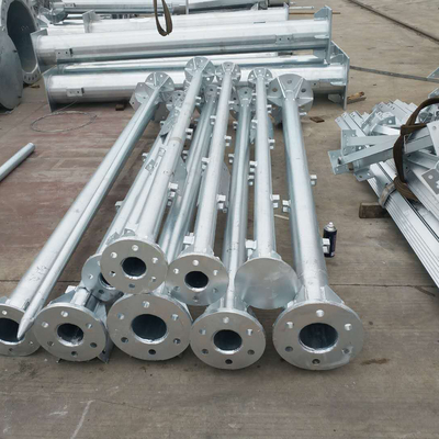 La estructura de la subestación del pórtico Q235b del sistema de Electric Power galvanizó Q335b