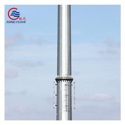 Utilidad octogonal galvanizada poste de energía eléctrica galvanizada por inmersión en caliente