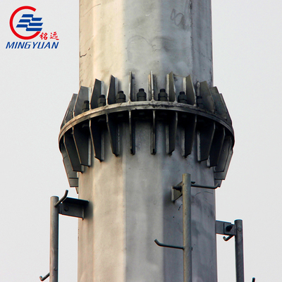 Torre de transmisión eléctrica de acero octogonal de autoapoyo